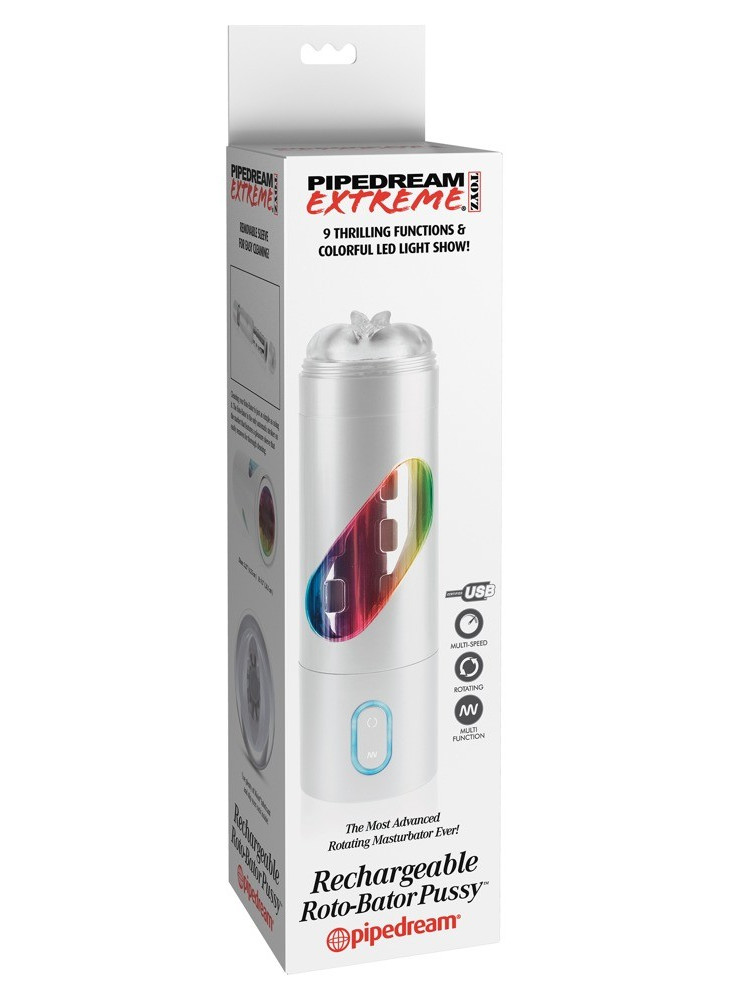 Rechargeable Roto-Bator Pussy